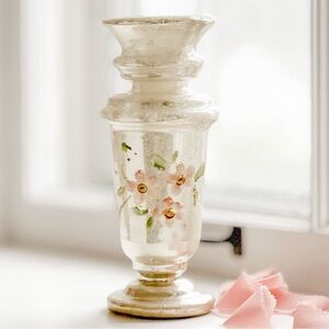 Chateaucore Antique Mercury Glass Flower Vase